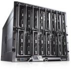  DELL PowerEdge M1000e Blade Enclosure (includes 2xCMC and 9x12V High Efficiency Fans), (2)*2GB SD Card , Redundant Chassis Management Controller, KVM-module, M1000e OpenManage, Blank Blade Fillers, RPS (6)*2700W, Rapid Rails, 3Y ProSupport and 4Hr 
