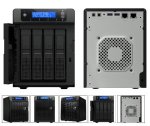   1 WD Sentinel DX4000 8 Gigabit Ethernet x2, USB 3.0 x2 Windows/Mac (WDBLGT0080KBK)