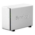    Synology DS215j DC800MhzCPU/512Mb DDR3/RAID0,1/up to 2HDDs SATA(3,5')/2xUSB/1GigEth/iSCSI/2xIPcam(up to 5)/1xPS repl DS213j DS215J