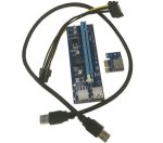    Riser 6PIN PCI-E x16 - PCI-E x1, USB 3.0 Cable, SATA to 6PIN cbl RC-006C
