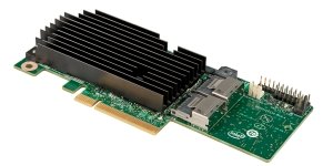  Intel Integrated RAID Module RMS25PB040, PCIe Slot, LSI2208 ROC, 4P Internal SAS/SATA, MegaRAID SWStack, 1GB DDR3, R0,1,10,5,50,6,60