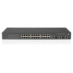 HP 3100-24 v2 EI Switch (24x10 /100 + 2x10 /100 /1000 or SFP, Full Managed L2, Clustered Stacking, 19') (repl. for JD320A)