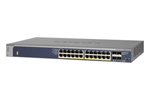 NETGEAR Managed L2 switch with CLI and 20GE+4SFP(Combo) ports (24 PoE+ ports) with static routing and MVR, PoE budget up to 380W (720W with RPS)