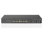 HP 3100-16 v2 EI Switch (16x10 /100 + 2x10 /100 /1000 or SFP, Full Managed L2, Clustered Stacking) (repl. for JD319A)