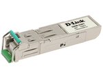 D-Link DEM-330T, 1-port mini-GBIC 1000Base-LX SMF WDM SFP Tranceiver (up to 10km, support 3.3V power, LC connector)