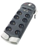   APC Performance AUDIO-VIDEO SurgeArrest 8 outlets with Phone & CoaxProtection 230V Russia, Silver (3,0m) (PF8T3V-RS)