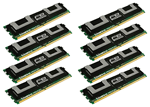   Kingston for HP /Compaq (495604-B21) DDR-II FBDIMM 64GB (PC2-5300) 667MHz ECC Fully Buffered Kit (8 x 8Gb)