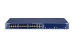 Managed L3 switch with CLI(RS232/MiniUSB), 20SFP+4SFP(Combo)+ 2xSFP+/10G RJ45 Combo ports and 2 slots for 10GE modules, stackable