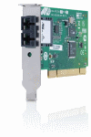 Allied Telesis 32 bit 100Mbps Fast Ethernet Fiber Adapter Card; SC connector; includes both standard and low profile brackets; Single pack (repl. for AT-2701FX/SC)