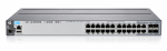 HP 2920-24G-PoE+ Switch (20 x 10/100/1000 PoE+, 4 x SFP or 10/100/1000 PoE+, 2 module slots for 10G, Managed Static L3, Stacking, 19')