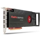  HP Graphics Card AMD FirePro W7000 4GB, 4xDisplayPort (Z220 CMT, Z230, Z420, Z620, Z820) (C2K00AA)