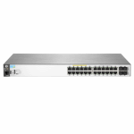 HP 2530-24-PoE+ Switch (24 x 10/100 + 2 x SFP + 2 x 10/100/1000, Managed, L2, virtual stacking, POE+ 195W, 19