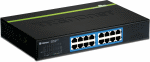 TRENDNET TEG-S16Dg, 16-Port Gigabit GREENnet Desktop Switch