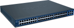  TRENDNET TEG-2248WS, 48-Port 10/100Mbps Web Smart Switch w/ 4 Gigabit Ports and 2 Mini-GBIC Slots