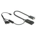 1   HP KVM Console Switch Serial Interface Adapter (Cat 5) -Single Pack with power supply (373035-B21)