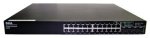 PowerConnect 6224, 24Port Managed Layer 3 Switch, 10Gigabit Ethernet and Stacking capable, No Redundant Power Supply selected, 3Y ProSupport NBD