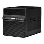    Synology DS414j 1,6GhzCPU/512Mb/RAID0,1,10,5,5+spare,6/up to 4HDDs SATA(3,5' ')/2xUSB/1eSATA/1GigEth/iSCSI/2xIPcam(up to 5)/1xPS repl DS411J   DS414J