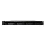 Внешние дисковые массивы Synology (Rack 1U) RS815 DC1,33 GhzCPU/1Gb/RAID0,1,10,5,5+spare,6/up to 4hot plug HDDs SATA(3,5' or 2,5')(up to 8 with RX415)/2xUSB/1eSATA/2GigEth/iSCSI/2xIPcam(up to 16)/1xPS/no rail    RS815