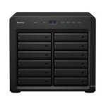    Synology DS3615xs DC3,4GhzCPU/4Gb(up to 6)/RAID0,1,10,5,5+spare,6/up to 12hot plug HDDs SATA(3,5' or 2,5') (up to 36 with 2xDX1215)/2xUSB3.0,4xUSB2.0/4GigEth(2x10Gb opt)/iSCSI/2xIPcam(up to 75)/1xPS DS3615XS
