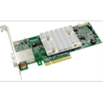  Microsemi Adaptec SmartRAID 3154-8E(PCI Express 3.0 x8, LP, MD2), SAS-3 12G, RAID 0,1,10,5,50,6,60, 8port(ext2*SFF-8644), 4G (2290800-R)