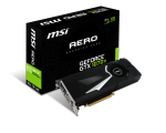  MSI GeForce GTX1070Ti AERO 8Gb GDDR5, (GTX1070TIAERO8G)